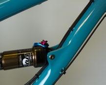 Run the line from your remote along the guides on the bottom of the top tube for a clean set-up.