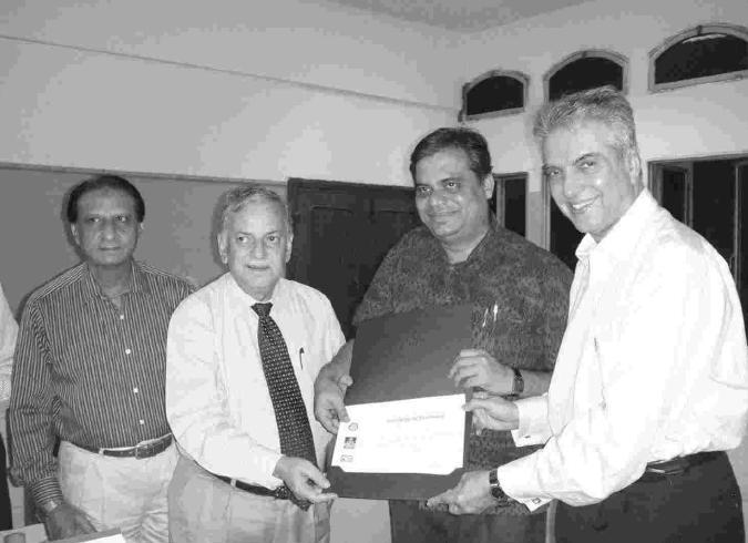 Rotary recognition brings smiles August 23, 2010 It was quite a big day for me on August 21 as I was presented a Certificate of Excellence by two of the leading Rotary personalities of the country,