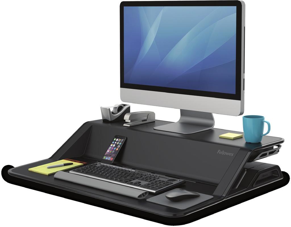 Lotus Sit-Stand Workstation A B *accessories not included Product Number Color Keyboard