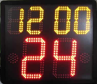 3.4 Basketball Shot clock Item 24s Shot clock 24s Shot clock 24s