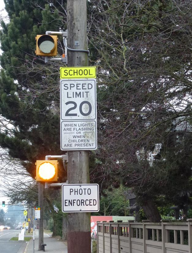 Enforcement Enforcement is part of an overall strategy to affect speeds in the school zone for the long-term.