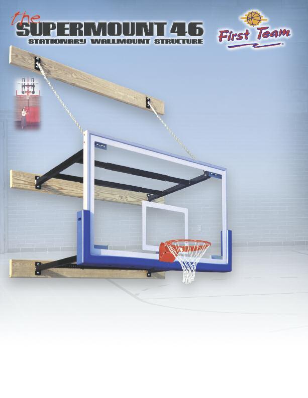 Dense Southern Yellow Pine Safety Chains Solid Square Tubing Construction With Black Powdercoat Finish Add First Team s optional backboard height adjuster for little leagues and youth camps Extensive