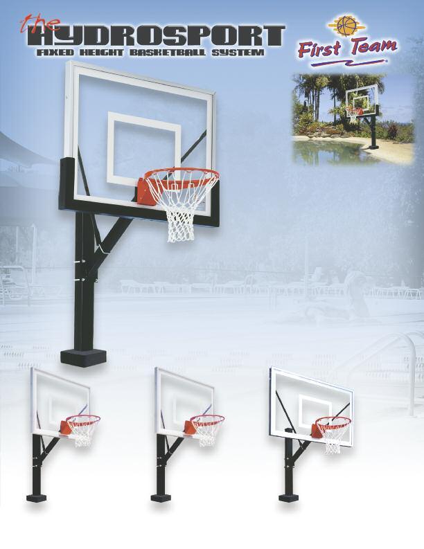 Selection of various clear acrylic backboards in sizes ranging from 36 x48 to 36 x60 Welded top cap seals out moisture All First Team goals are direct mounted to eliminate backboard breakage when