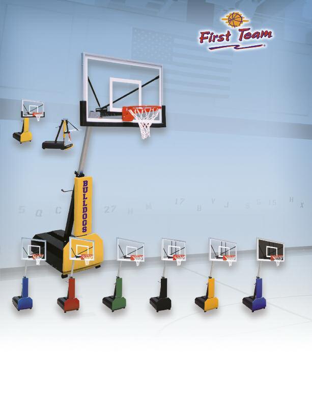 Selection of various clear acrylic and tempered glass backboards in sizes ranging from 36 x48 to 36 x60 Optional bolt-on TuffGuard backboard padding Rim height adjusts for smaller players Neck drops