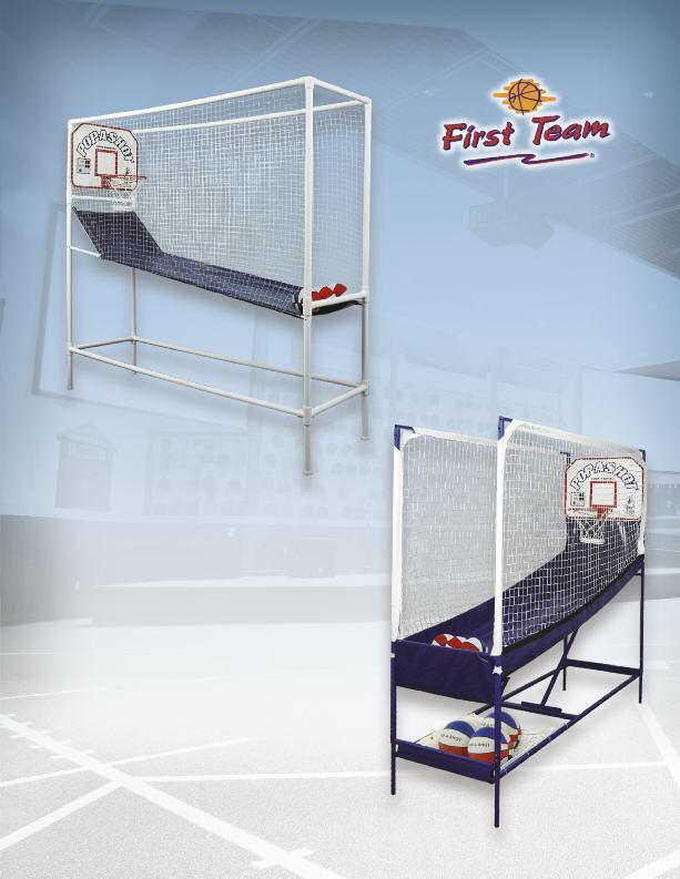 1/2 Thick Backboard High Strength PVC Framework Heavy 3/8 Steel Rim High Quality 3-Digit Electronics For Accurate Scoring Double Reinforced Ball Return Full Length Side Nets Don t for 3 Balls