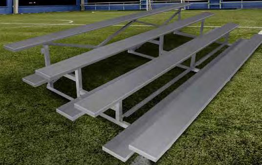 102 SPECTATOR SERIES LOW RISE STATIONARY BLEACHERS DF DOUBLE FOOT PLANK STANDARD PLANK POWDERCOAT COLORS GSNB0415LR FOREST NAVY GARED LOW RISE BLEACHERS provide high quality seating for any location