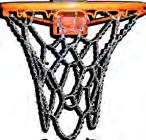 WCN: WELDED STEEL CHAIN BASKETBALL NET FOR DOUBLE RING GOALS WEIGHT: 1 LB. (1 KG.