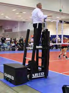 referee stand VOLLEYBALL SYSTEMS, PADDING, NETS AND ACCESSORIES 8535PKG-SIT: GO