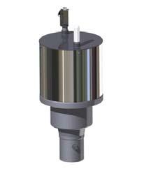 innovative modular design -Reverse-taper shaft attachment for added safety