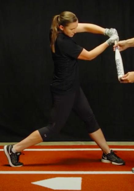 Swing Path Bat shouldn t get flat until front foot has planted Core (belly button and hips)