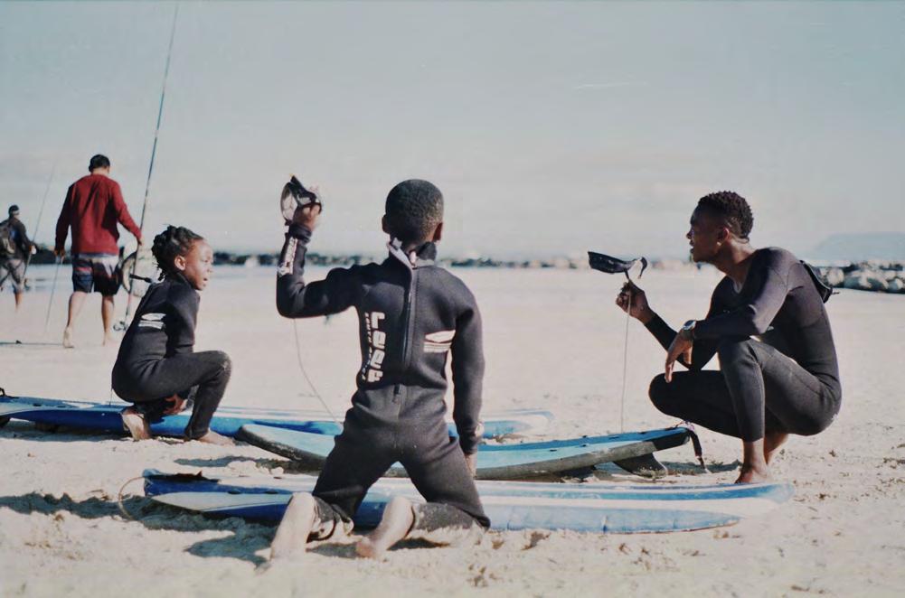 Training Local Surf Mentors S U R F M E N T O R S You come to heal the children, and end up healing yourself.