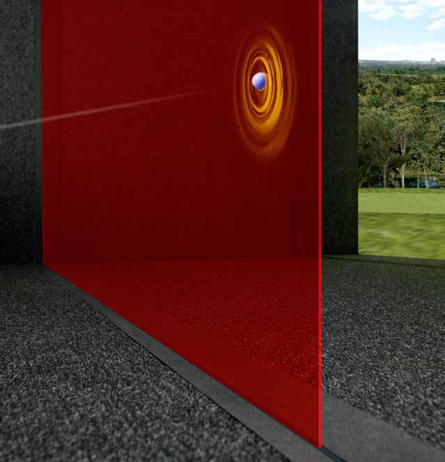 DUAL TRACKING Full Swing has developed a third generation extension to its existing infrared tracking system.