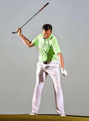 With good acceleration and the creation of lag, that swish will come after the base of the swing.