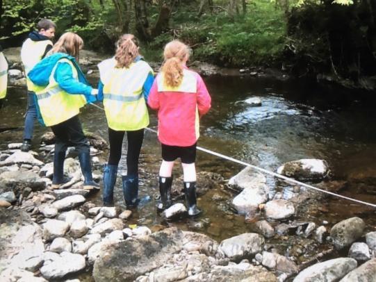 Adopting a Local River. Seven Primary Schools have adopted their local river this year.