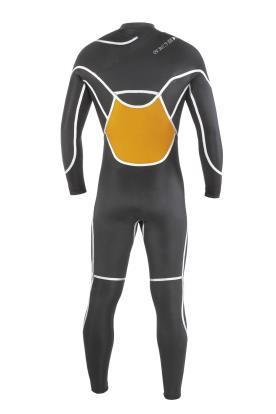 Glide skin tape in all the wetsuit, blocks the