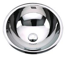 $241 $258 200 Vessel Bowl SM416-B SM416-P Available in: B-Brushed, double layer 18/8 stainless steel vessel
