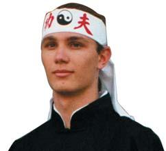 Stock #SL1523..............3.95 Headband "Kung Fu" Keep the sweat out of your eyes and show your Kung Fu spirit!