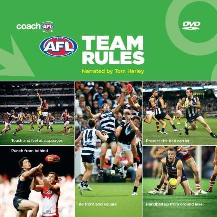 Team Rules Team rules are a key component of game-plans and team play at all levels of Australian Football.