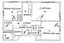 plan of House A.