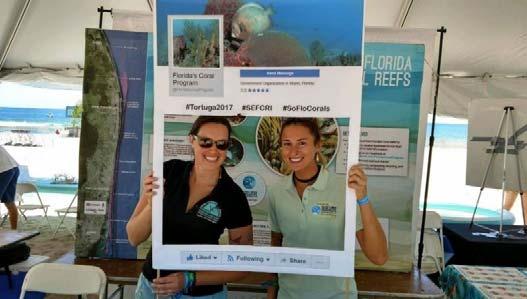 reefs. events including the Miami River Day, the Tortuga Music Festival and the Blue Wild Expo!