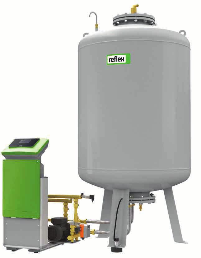 Variomat Pump Controlled Pressurisation Systems Pressure
