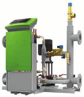 Variomat Giga Control Systems Pump-controlled pressurisation system with integral water-make-up and deaeration (RL 70 C) for heating and cooling water systems With 2 pumps and 2 overflow valves Max.