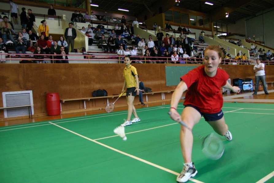7 th European Universities Badminton Championship Nancy, 54,