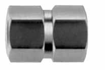 CGP Hex Coupling (female NPT both ends) NUMBER FEMALE A E MIN F HEX BRASS 316SS 2CGP [ ]
