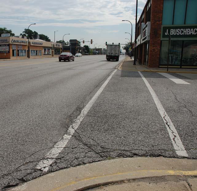 pedestrian/auto conflicts Improve crossings at
