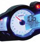 95 563 GP STYLE MULTI-FUNCTION GAUGES XR-SA SPEEDOMETER PERFORMS THE FOLLOWING FUNCTIONS: Speedometer Odometer w/trip meter Indicator lights for turn