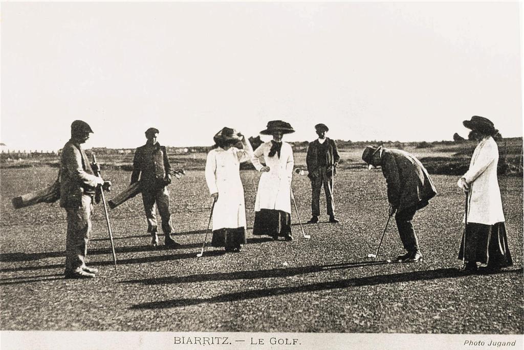 very first competition played out over the Biarritz links that was for ladies! Very rare at this time for a male dominated sport. Created in 1975, Biarritz Golf s Union is governed under the 1901 law.
