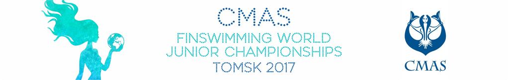 15th Finswimming World Junior Championships RESULTS Session #2: 02 August 2017 17:00 Events: Event #1 Final 100 meters Surface Women Event #2 Final 100 meters Surface Men Event #4 Final 100 meters Bi