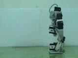 3 second. The pictures measure each joint position during walking cycle, and the relations between the joint position and time duration. Figure 4: Walking snapshots of Bioloid robot 4. Analysis.