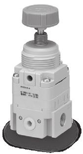 Regulator Series IR12-A/22-A/32-A How to Order IR 1 2 1 BG A q w e r t y u Option/Semi-standard: Select one each for a to f. Options b and c cannot be selected together.