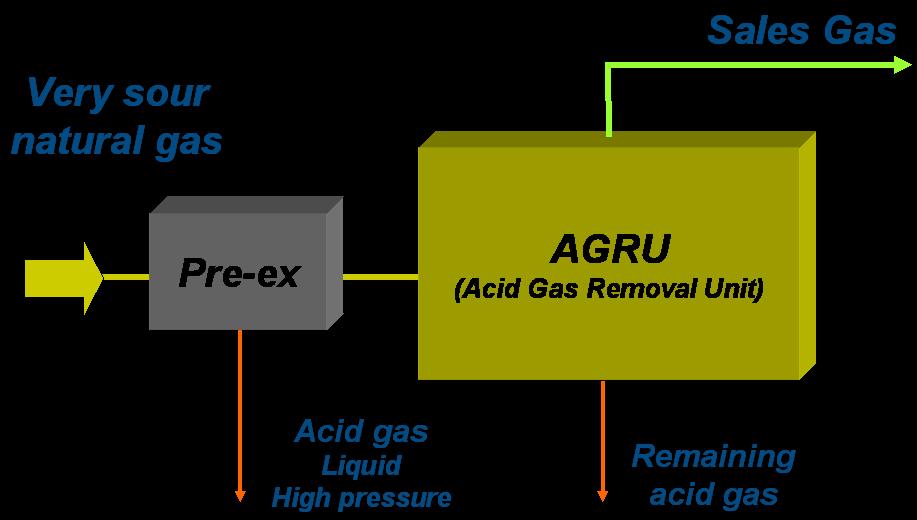 Bulk H 2 S removal with the Sprex process The Sprex process was jointly developed by Total and IFP Energies nouvelles /Prosernat, based on an initial patent filed in 1994 by IFP Energies nouvelles,