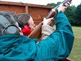 CLAY PIGEON SHOOTING 50 Clay Shoot including Over & Under 12 bore Shot Gun, Refreshments, Professional Instructors, Clays, Cartridges & Champagne prizes 90