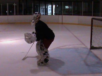 Positioning - Basic Stance: Stick Center of the 5-hole / roughly 12 from the feet Needs to have clearance of both feet and body when using stick involvement to insure proper control of the puck