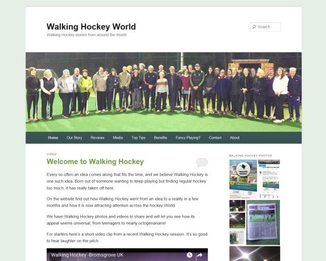 Walking Hockey Social connection Communicate, communicate, communicate Weekly newsletter Dedicated website Fortnightly