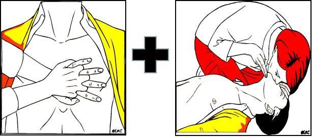 Only stop CPR if (Slide No 21 / E-learning Page 20) Once you have started CPR it is important you maintain chest compressions without interruptions.