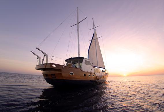 LUXURY YACHT CHARTERS Experience an element of adventure in deluxe surroundings on board Ocean Whisperer, a 24 metre luxury gullet ideal for romantic escapes, cruising days on the Indian Ocean or