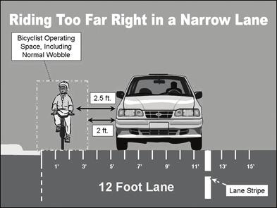 When is a Lane Shareable? Florida s 3 feet minimum separation rule (see page 11) poses questions for both cyclists and drivers of motor vehicles.