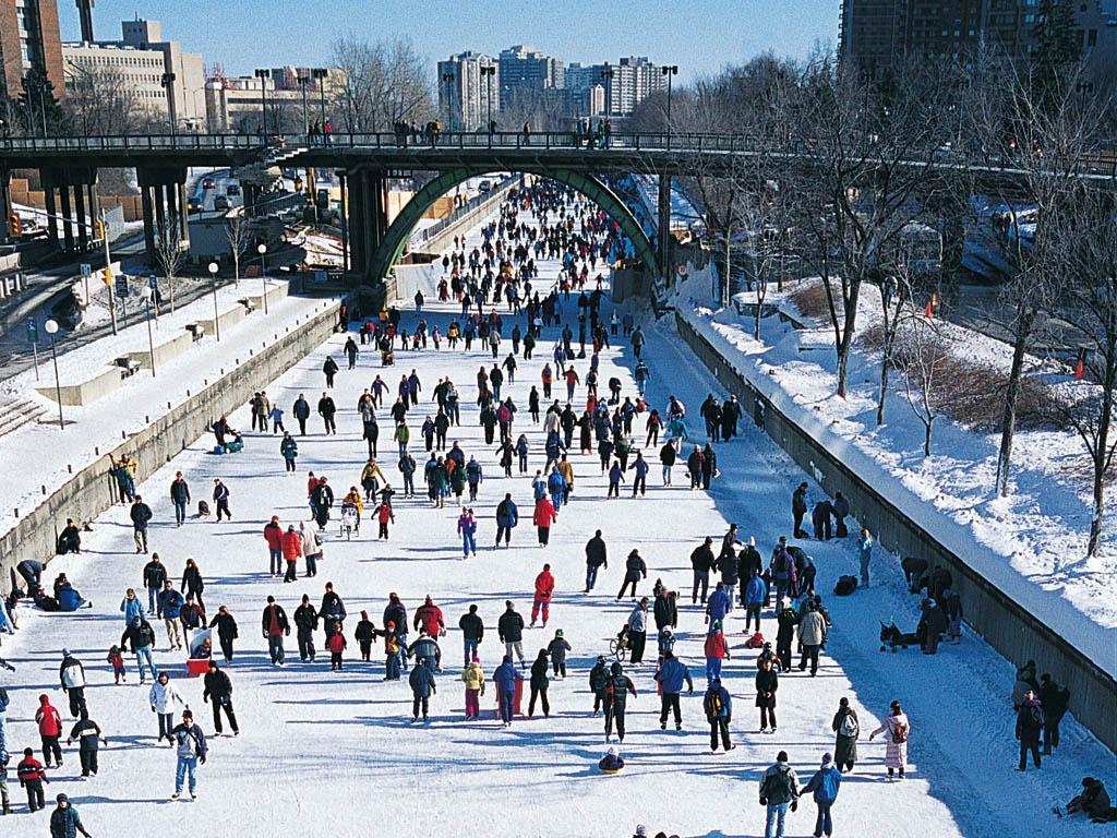 The Rideau Canal runs through Ottawa, passes Parliament Hill, many historic and impressive sites and will be the scene of the Imjin Classic Korean War Veterans Commemorative Hockey Match on February