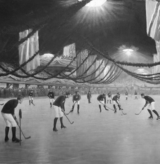 Hockey Long Ago Long ago, people played hockey with a ball.