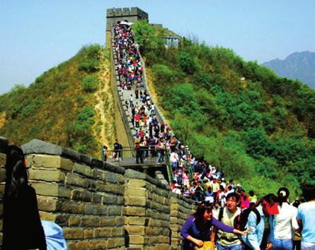 world come to walk on the Great Wall and experience the history 1 2 3 B Choose the best answer 1 What do many people think about the Great