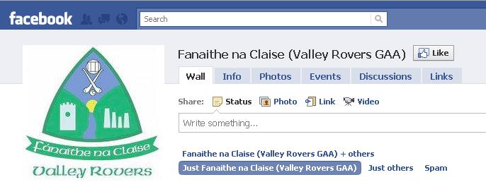 Set up your account 2. Follow ValleyRoversGAA 3. Select turn on device notification by clicking on the mobile phone icon.