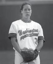 The four-time team captain hit a career-best.394 with 71 RBI in leading the Huskies to the 1996 NCAA title game.