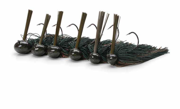 Fresh New Mellon Product Name Weight Hook Size Phenix Pro-Series Football Jigs ( Banded & Hand Tied )