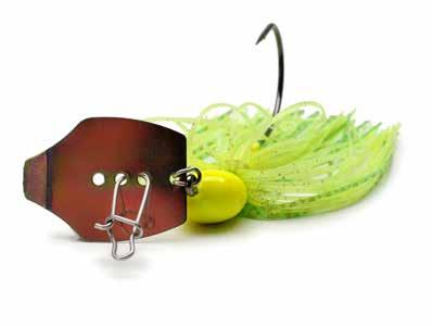 This jig just plain catches fish! Available in sizes 1/4 oz., 3/8 oz., 1/2 oz., 5/8 oz., and 3/4 oz.