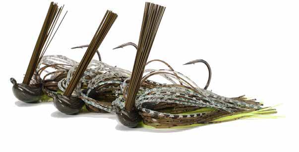 leading Gamakatsu Round Bend Jig Hooks. Available in sizes 1/4 oz.