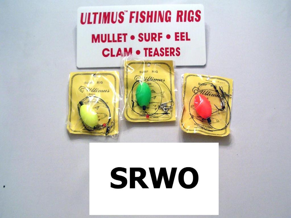 2" Oval Float Wire With 3 Way Swivel (Single Hook) Colors: Fluorescent Red, Fluorescent Green, Fluorescent Yellow